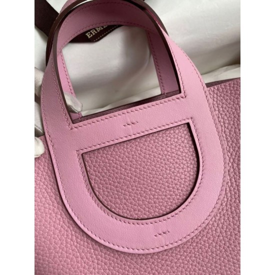 Replica Borsa Hermes In The Loop 18 fatta a mano Clemence Rosa Imitazioni Replica Borsa Hermes In The Loop 18 fatta a mano Clemence Rosa