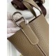 Replica Borse Firmate Hermes In The Loop 18 fatta a mano Clemence Grigio Imitazioni Replica Borse Firmate Hermes In The Loop 18 fatta a mano Clemence Grigio