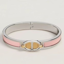 Replica Borsa Bracciale Hermes Mini Clic Chaine d'Ancre Rosa