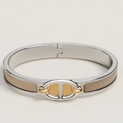 Replica Bracciale Hermes Mini Clic Chaine d'Ancre sabbia