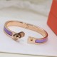 Replica Bracciale Hermes Mini Clic Kelly viola