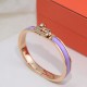 Replica Bracciale Hermes Mini Clic Kelly viola