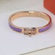 Replica Bracciale Hermes Mini Clic Kelly viola
