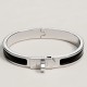 Replica Pari Bracciale Hermes Mini Clic Kelly nero