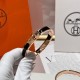 Replica Pari Bracciale Hermes Mini Clic Kelly nero