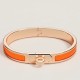 Replica Bracciale Hermes Mini Clic Kelly arancia