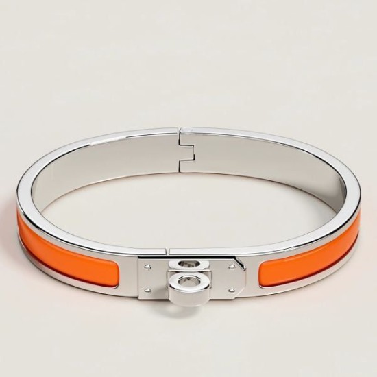 Replica Bracciale Hermes Mini Clic Kelly arancia