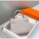 Replica Bora Pari Hermes Kelly 20cm/25cm malva pallido Clemence hardware argento Imitazioni Replica Bora Pari Hermes Kelly 20cm/25cm malva pallido Clemence hardware argento