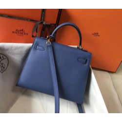 Borse Hermes Kelly 25cm Sellier blu Epsom Borse Hermes Kelly 25cm Sellier blu Epsom