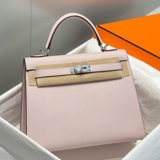 Replica Borsa Hermes Kelly 25cm Sellier Rosa Epsom Imitazioni Replica Borsa Hermes Kelly 25cm Sellier Rosa Epsom