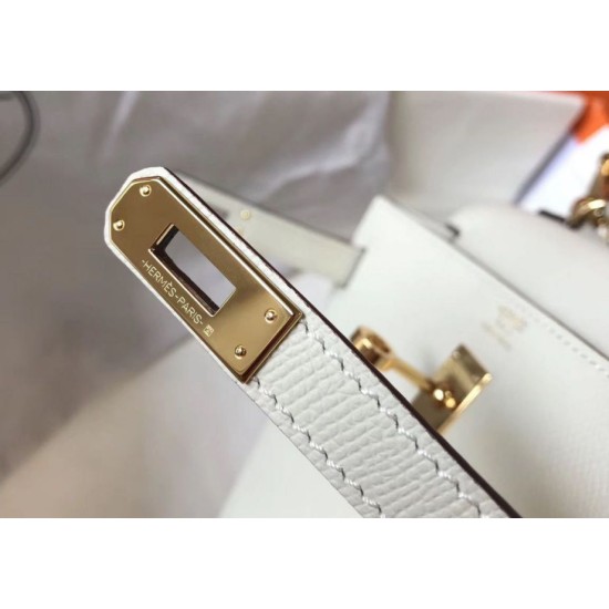 Replica Borsa Hermes Kelly 25cm Sellier bianca Epsom Imitazioni Replica Borsa Hermes Kelly 25cm Sellier bianca Epsom