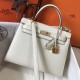 Replica Borsa Hermes Kelly 25cm Sellier bianca Epsom Imitazioni Replica Borsa Hermes Kelly 25cm Sellier bianca Epsom