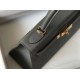Replica Borse  Hermes Kelly 28cm/32cm Ardesia Epsom hardware dorato