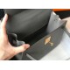 Replica Borse  Hermes Kelly 28cm/32cm Ardesia Epsom hardware dorato