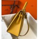 Replica Borsa Hermes Kelly 28cm/32cm Giallo Epsom hardware dorato Imitazioni Replica Borsa Hermes Kelly 28cm/32cm Giallo Epsom hardware dorato