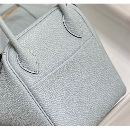 Replica Borse Hermes Lindy 26 cm Blu con finiture dorate Imitazioni Replica Borse Hermes Lindy 26 cm Blu con finiture dorate