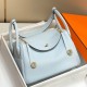 Replica Borse Hermes Lindy 26 cm Blu con finiture dorate Imitazioni Replica Borse Hermes Lindy 26 cm Blu con finiture dorate
