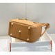 Replica Borse  Hermes Lindy 26 cm cammello con finiture dorate