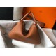 Replica Borsa Hermes Lindy 26 cm Marrone con finiture dorate Imitazioni Replica Borsa Hermes Lindy 26 cm Marrone con finiture dorate