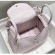 Replica Borse  Alta Qualità Hermes Lindy 26 cm viola chiaro con finiture dorate