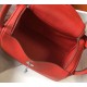 Replica Borsa Hermes Lindy 26 cm Rosso con finiture dorate Imitazioni Replica Borsa Hermes Lindy 26 cm Rosso con finiture dorate