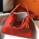 Replica Borsa Hermes Lindy 26 cm Rosso con finiture dorate Imitazioni Replica Borsa Hermes Lindy 26 cm Rosso con finiture dorate