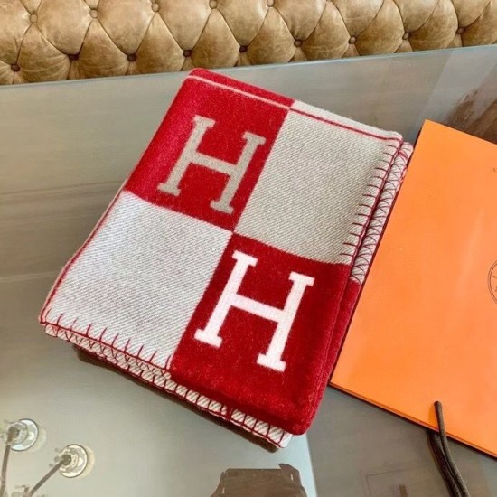Replica falso Coperta Hermes Avalon III Rosso Imitazioni Replica falso Coperta Hermes Avalon III Rosso
