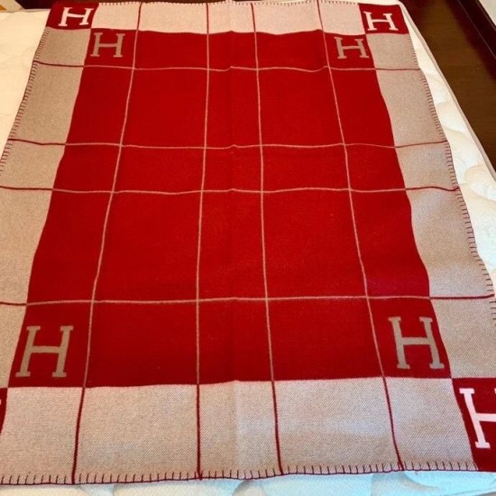 Replica falso Coperta Hermes Avalon III Rosso Imitazioni Replica falso Coperta Hermes Avalon III Rosso