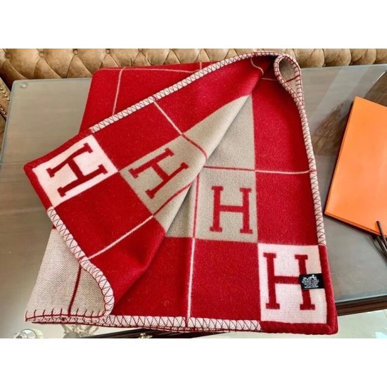 Replica falso Coperta Hermes Avalon III Rosso Imitazioni Replica falso Coperta Hermes Avalon III Rosso