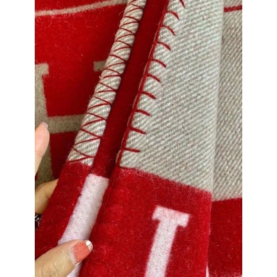 Replica falso Coperta Hermes Avalon III Rosso Imitazioni Replica falso Coperta Hermes Avalon III Rosso