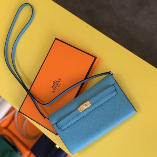 Replica Alta gamma Portafoglio Hermes Kelly Classique To Go Epsom Blu Imitazioni Replica Alta gamma Portafoglio Hermes Kelly Classique To Go Epsom Blu