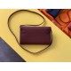 Replica Alta gamma Portafoglio Hermes Kelly Classique To Go Epsom Bordeaux