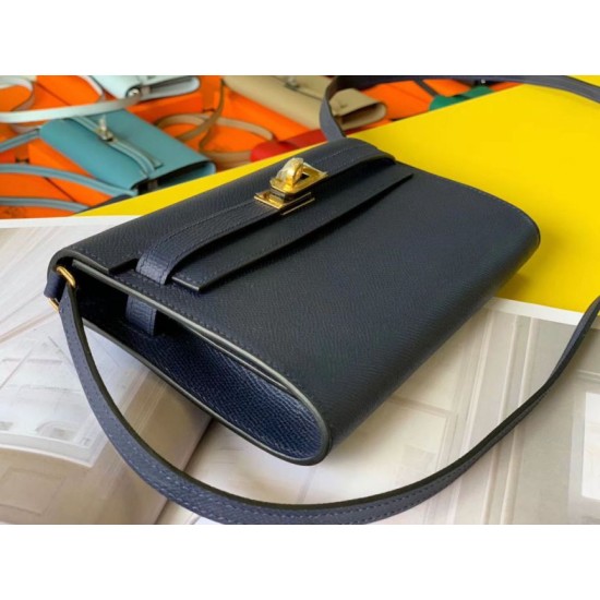 Replica Portafoglio Hermes Kelly Classique To Go Epsom Blu Scuro Imitazioni Replica Portafoglio Hermes Kelly Classique To Go Epsom Blu Scuro
