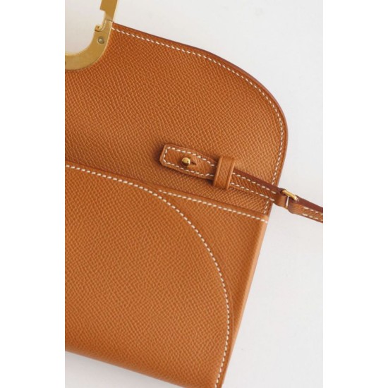 Replica Portafoglio Hermes Maillon To Go Epsom marrone Imitazioni Replica Portafoglio Hermes Maillon To Go Epsom marrone