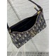 Replica Mini borsa Dior 30 Montaigne Cigale in jacquard blu obliquo Riproduzione Fedele Mini borsa Dior 30 Montaigne Cigale in jacquard blu obliquo imitazioni
