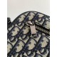 Replica Borsa da toilette Dior in jacquard beige obliquo Dior Riproduzione Fedele Borsa da toilette Dior in jacquard beige obliquo Dior imitazioni