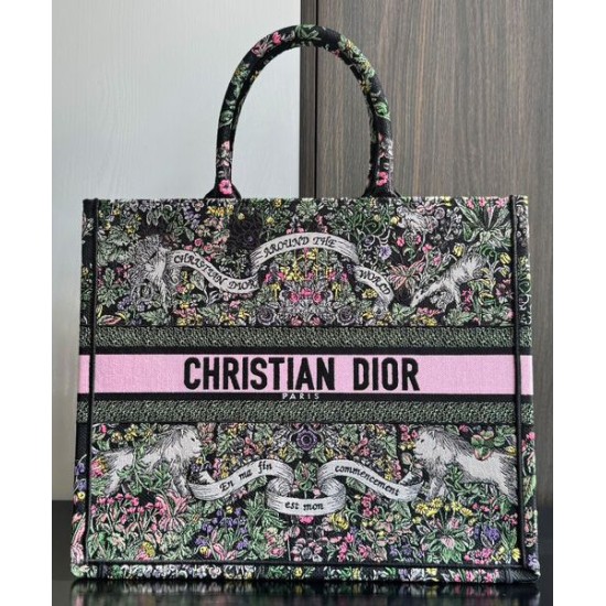 Replica Dior Dior Book Tote Grande Rosa Riproduzione Fedele Dior Dior Book Tote Grande Rosa imitazioni