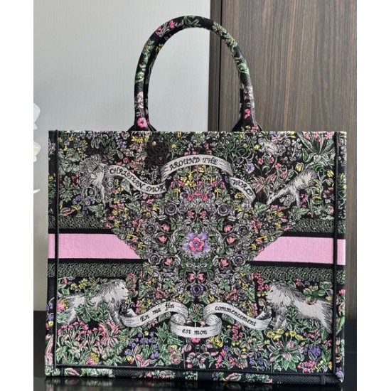Replica Dior Dior Book Tote Grande Rosa Riproduzione Fedele Dior Dior Book Tote Grande Rosa imitazioni