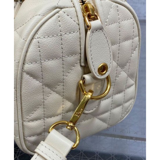 Riproduzione Fedele Borsa Dior Groove 20 Albicocca imitazioni