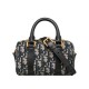 Riproduzione Fedele Borsa Dior Groove 16 Mini Dior Oblique jacquard Blu scuro imitazioni