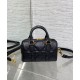 Replica Borsa Dior Groove 16 Mini Nero Riproduzione Fedele Borsa Dior Groove 16 Mini Nero imitazioni