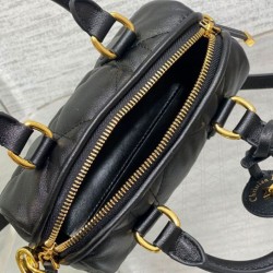 Riproduzione Fedele Borsa Dior Groove 16 Mini Nero imitazioni