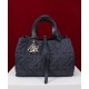 Replica Borse Firmate media Dior Toujours Blu Scuro Riproduzione Fedele Borse Firmate Replica media Dior Toujours Blu Scuro imitazioni