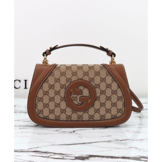 Replica Imitazione Borsa piccola Gucci Blondie con manico superiore 815714 Caffè Riproduzione Fedele Imitazione Borsa piccola Gucci Blondie con manico superiore 815714 Caffè imitazioni