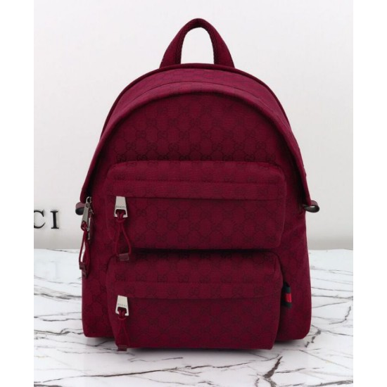 Replica Zaino Medio Gucci Con Logo Gucci 800265 Rosso Riproduzione Fedele Zaino Medio Gucci Con Logo Gucci 800265 Rosso imitazioni