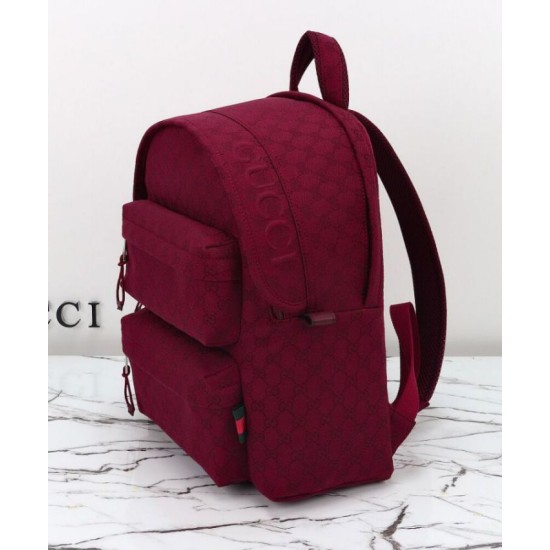 Replica Zaino Medio Gucci Con Logo Gucci 800265 Rosso Riproduzione Fedele Zaino Medio Gucci Con Logo Gucci 800265 Rosso imitazioni