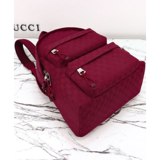 Replica Zaino Medio Gucci Con Logo Gucci 800265 Rosso Riproduzione Fedele Zaino Medio Gucci Con Logo Gucci 800265 Rosso imitazioni