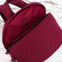 Replica Zaino Medio Gucci Con Logo Gucci 800265 Rosso Riproduzione Fedele Zaino Medio Gucci Con Logo Gucci 800265 Rosso imitazioni
