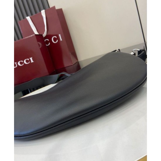 Riproduzione Fedele Borsa a Tracolla Piccola Gucci B 801887 Nero imitazioni