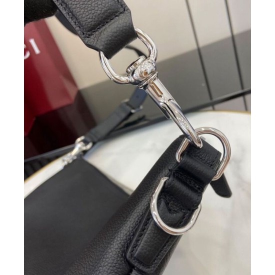 Riproduzione Fedele Borsa a Tracolla Piccola Gucci B 801887 Nero imitazioni